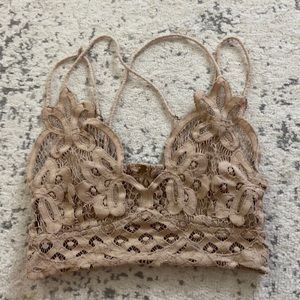 Tan Free People bra!!